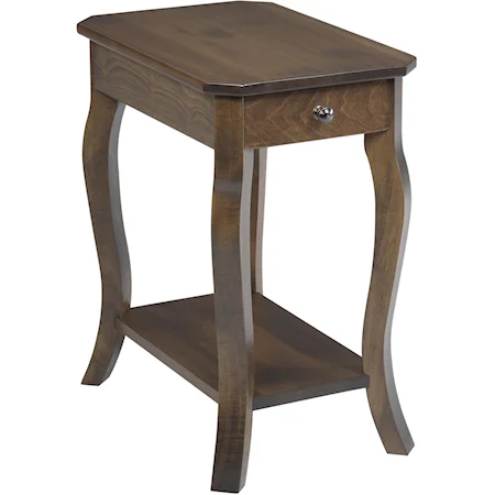 Chairside Table with Drawer